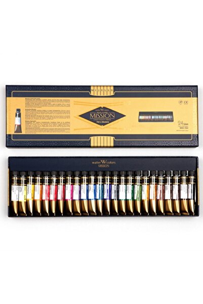 Mission Gold Class пигмент акварел 7ml X 24 бои 151075