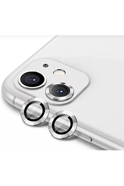 Стакло за заштита на камера компатибилно со Iphone 11 во сребрена боја