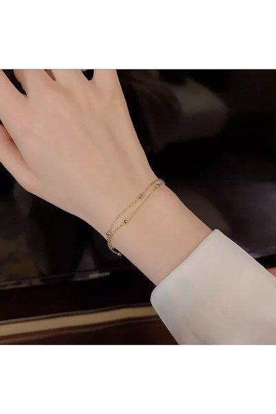 Women's Gold Multi-Bracelet