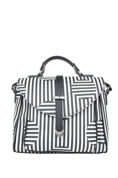 Stripe Patterned Women's Shoulder Bag 843