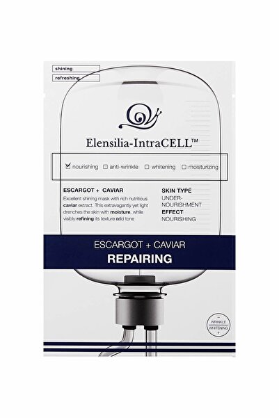 Escargot Caviar маска за лице за хидратација и релаксација Intracell Caviar Repairing Mask