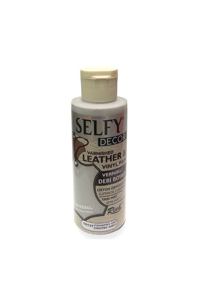 Decor Leather Paint 120 cc Country Gray