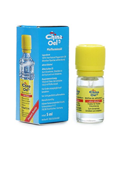 Германско производство оригинално кинеско масло 5 ml. мала големина China Oel