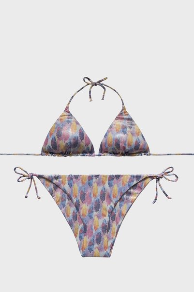 Inna Easy Drying UV Protected Patterned Bikini BIKINI SM22140039