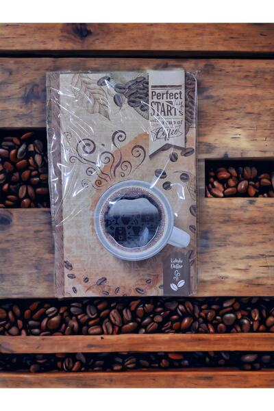 12.5x19.5 CM 112 PAGE STRIPED SCENTED NOTEBOOK CARTON COVER CREAM COLOR PAPER