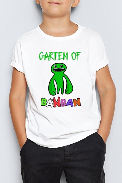 Унисекс маица за деца со принт Garten Of Banban MR-02