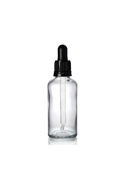 Транспарентно стаклено шише 30 ml со стаклена капалка 25 парчиња