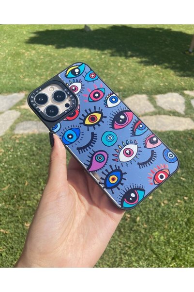 iPhone 11 Compatible Mirrored Eye Case