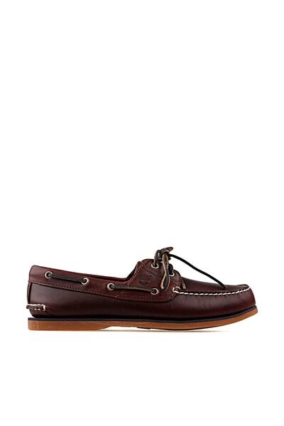 Men's Classic Brown Leather Boat Shoes TB0250772141