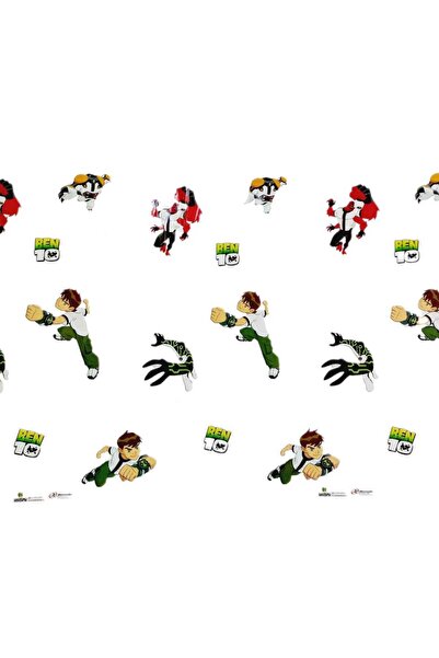 BEN 10 ТРАНСПАРЕНТНА НАВЛАКА ЗА ТЕТРАТКА ВО РОЛНА 40cm x 100 cm (1 парче)