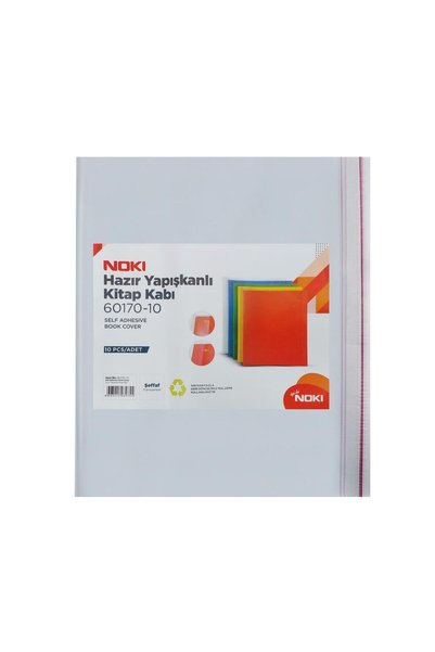 Ready-made Adhesive Book Container 10 Pieces Transparent 60170-10