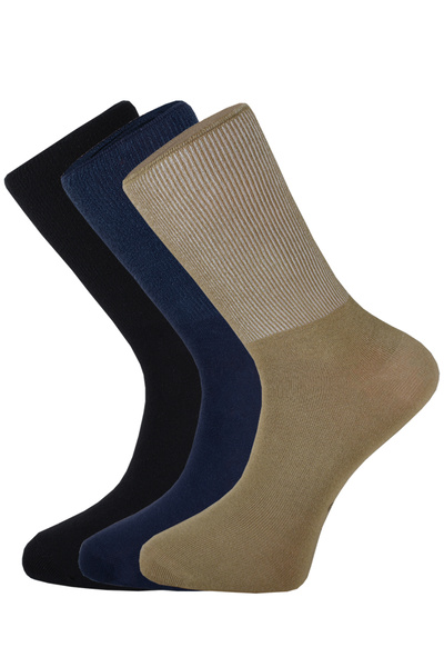 Unisex 3 Pairs Diabetes (SUGAR) Socks Colorful