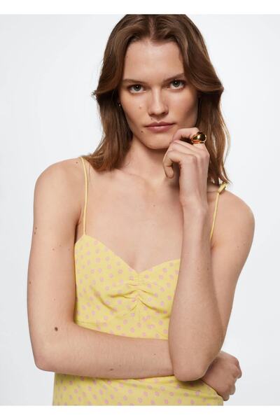 Patterned Strap Dress