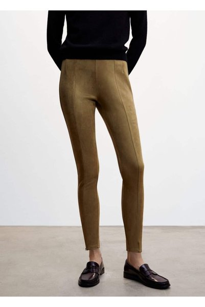 Suede Tights