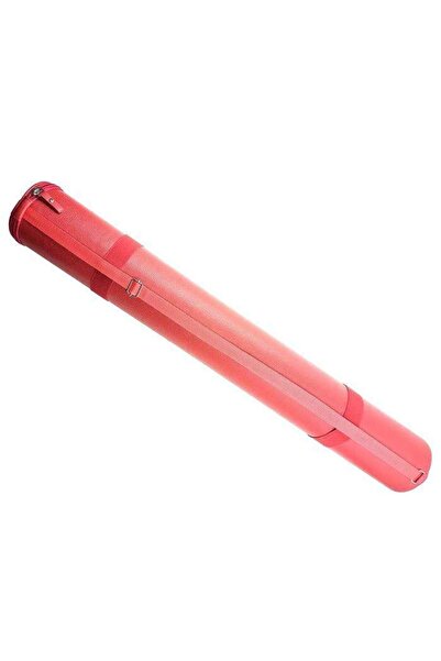 Туба за проекти од вештачка кожа црвена