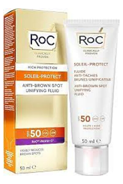 Крема за заштита од сонце против дамки Spf 50 50 ml (1 ПАРЧЕ)