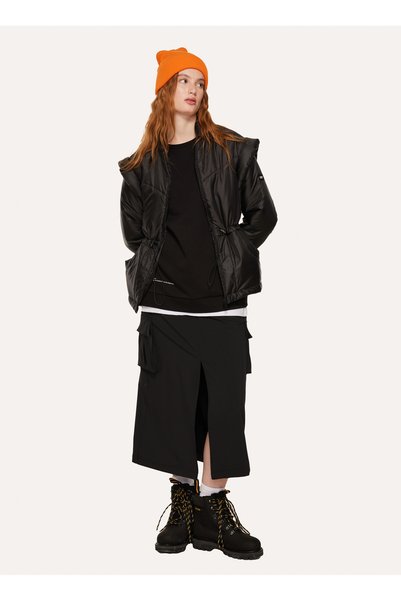 Black Women's Jacket C3WL-MNT12