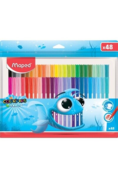 Color'Peps Ocean фломастери во пластична кеса 48 бои 845726
