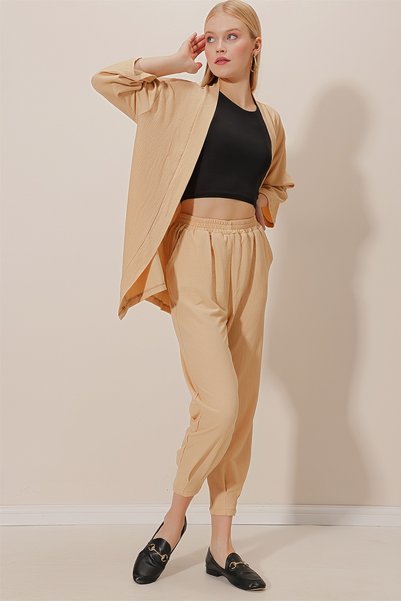 Bürümcük Cardigan Trousers Set