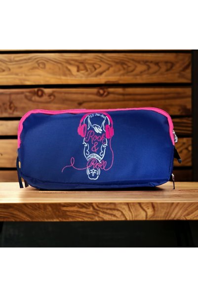 DOUBLE COMPARTMENT LARGE CAPACITY QUALITY FABRIC PENCIL CASE PRODUCT POLO