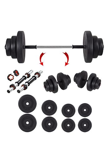 Ecg Spor 45 Kg Halter Seti Ve Dambil Seti Agirlik Fitness Seti Trendyol