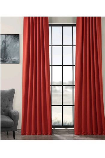 Evdepo Home Karartma Blackout Pilesiz Fon Perde Kirmizi Trendyol