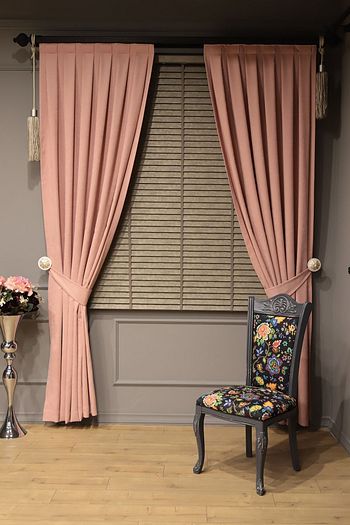 Angel Home Hazir Fon Pileli Perde Pudra Pembe Rengi Trendyol