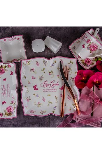 Karaca Rose Garden 32 Parca Kahvalti Seti Trendyol