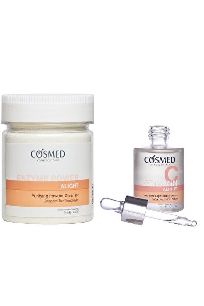 Cosmed Arindirici Toz Yuz Temizleyici 75 Gr Ve Yogun Aydinlatici Serum 30 Ml Fiyati Yorumlari Trendyol
