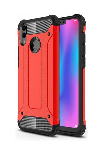 huawei honor 8c kilif armor serisi zirhli tank kapak kirmizi