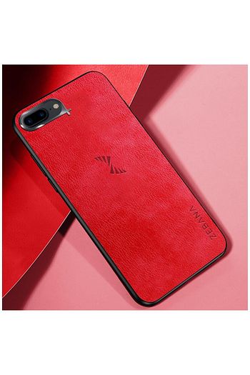 Dara Aksesuar Apple Iphone 8 Plus Kilif Zebana Klasik Stil Deri Kilif Kirmizi Trendyol