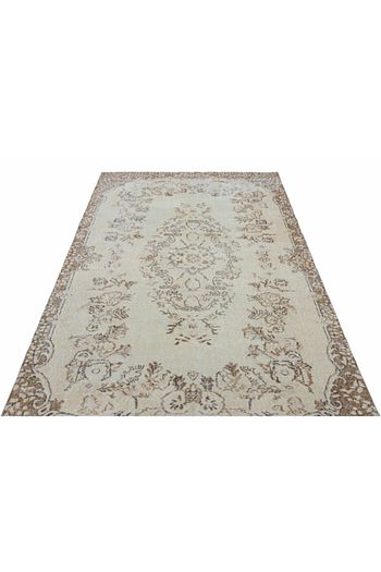 Sempati Hali Krem Rengi Eskitme Vintage Hali Trendyol