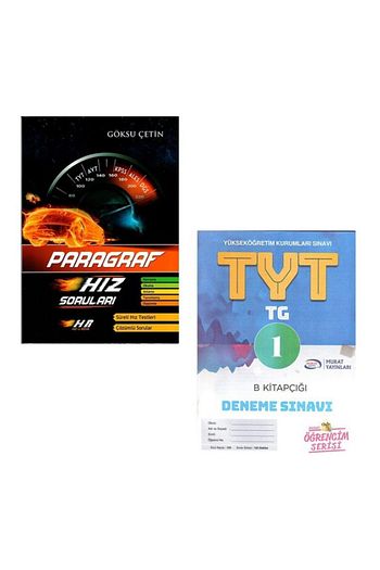 Hiz Ve Renk Yayinlari Tyt Ayt Kpss Ales Dgs Paragraf Hiz Sorulari Murat Yayinlari Tyt Denemesi Trendyol