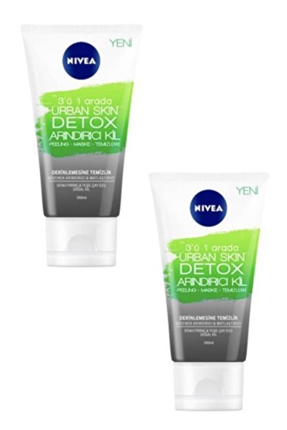 Nivea 2 Li Urban Skin Detox 3 U 1 Arada Kil Maskesi Trendyol