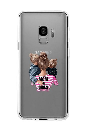 Mupity Samsung S9 Plus Anne Ve Cocuklar Tasarimli Seffaf Telefon Kilifi Trendyol