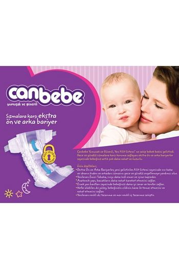 Canbebe 1 Numara Baslangic Paketi Yeni Dogan Bebek Bezi 28 Adet Trendyol