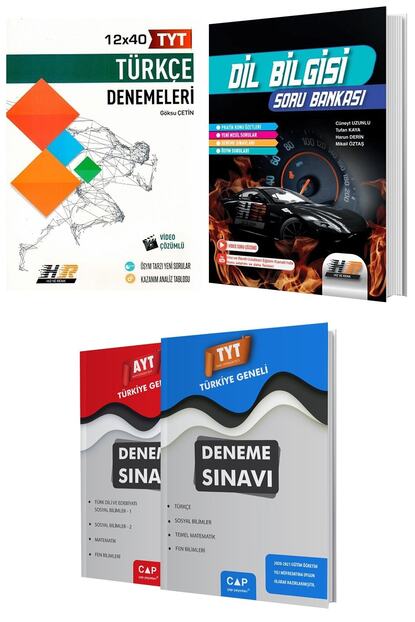Hiz Ve Renk Yayinlari Hiz Ve Renk Tyt Ayt Dil Bilgisi Soru Bankasi Tyt Turkce Deneme Trendyol