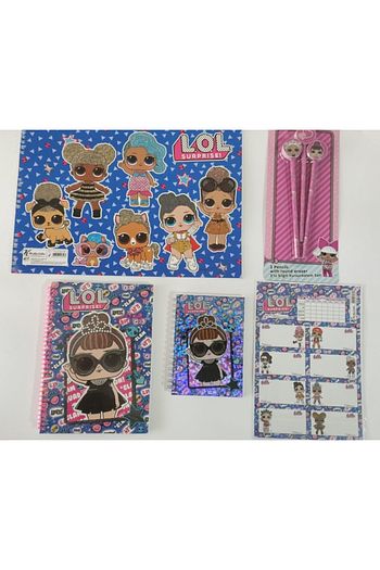 lol surprise defter kalem kirtasiye