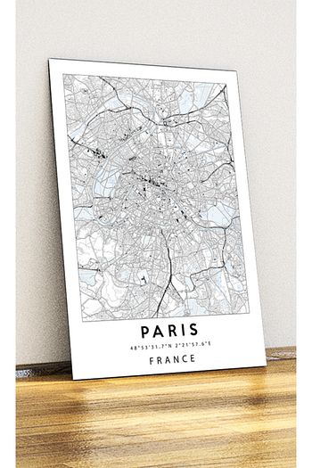 fransa haritasi paris