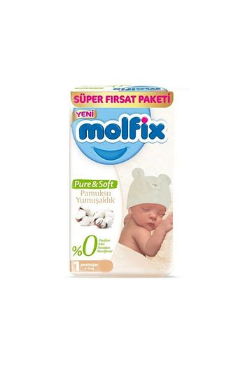 Molfix Pure Soft Bebek Bezi 1 Numara 46 Junior 2 5 Kg Trendyol