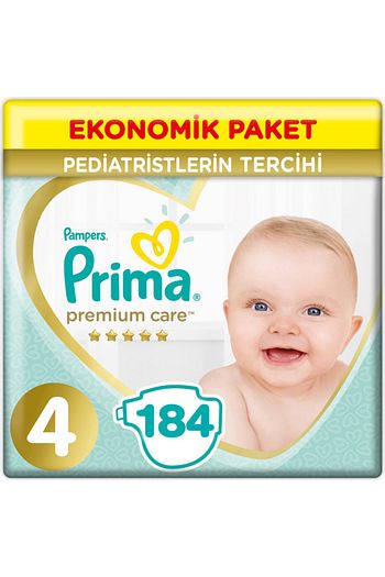 Prima Premium Care 4 Beden Ekonomik Paket 9 14 Kg 4 46 184 Adet Trendyol