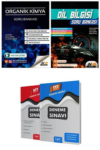 Hiz Ve Renk Yayinlari Hiz Renk Yayinlari Ayt Organik Kimya Dil Bilgisi Soru Bankasi Trendyol