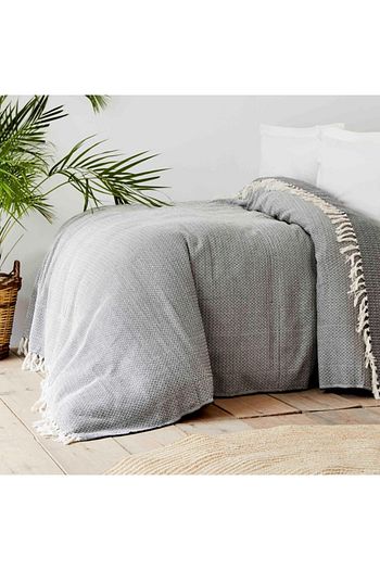 Karaca Home Norda Antrasit Cift Kisilik Pike Trendyol