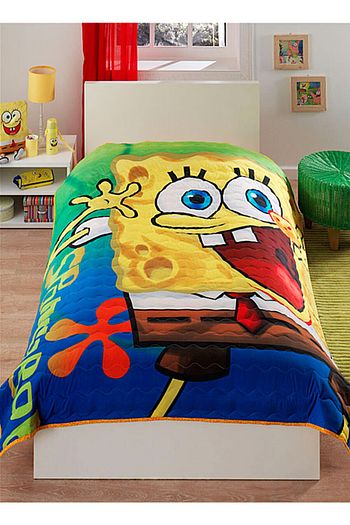 tac sponge bob hookbook yatak ortusu fiyati yorumlari trendyol