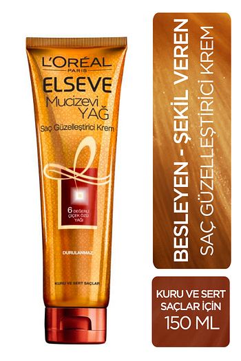 elseve mucizevi yag kuru saclar krem 150 ml fiyati yorumlari trendyol
