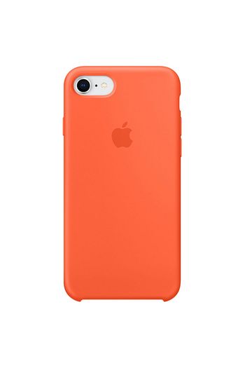 iphone 7 8 uyumlu turuncu silikon kilif
