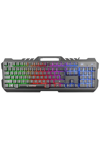 rampage kb r57 x jammer gokkusagi aydinlatmali usb tam turkce gaming oyuncu klavyesi
