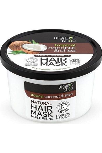 organic shop hindistan cevizi shea yagli sac maskesi 250 ml fiyati yorumlari trendyol