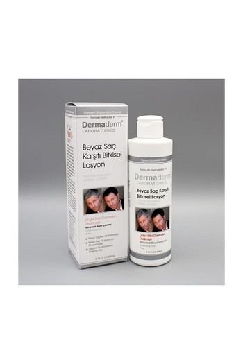 dermaderm beyaz sac karsiti bitkisel sampuan 250 ml beyaz sac karsiti bitkisel losyon 200 ml fiyati yorumlari trendyol