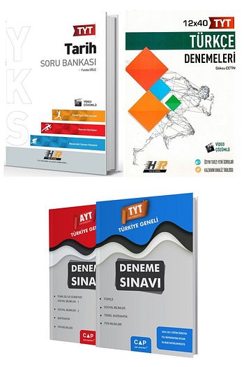 Hiz Ve Renk Yayinlari Tyt Tarih Soru Bankasi Tyt Turkce Deneme Trendyol
